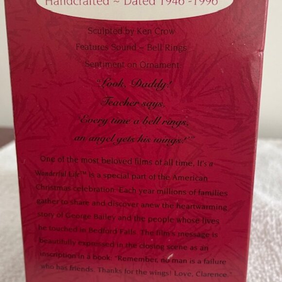“It’s a Wonderful Life” 50th Anniversary Edition Ornament from Hallmark - Picture 6 of 6